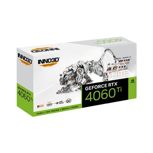 Inno3d RTX 4060 Ti Twin X2 OC White 8GB Graphics Card
